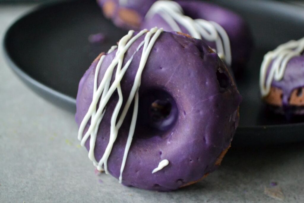 Baked Ube Mochi Donuts Small Batch Cook With Chung