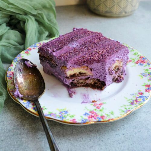Ube Tiramisu - Cook with Chung